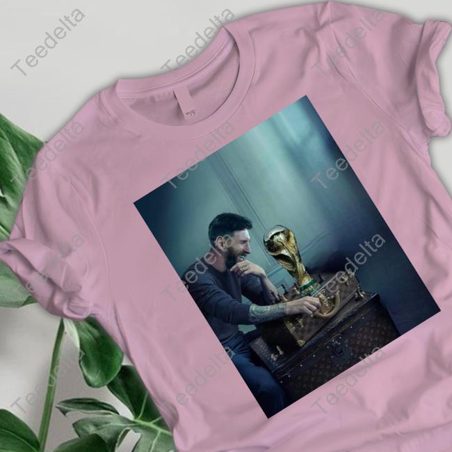 Lionel Messi Proclaims Himself King Of The World Tee