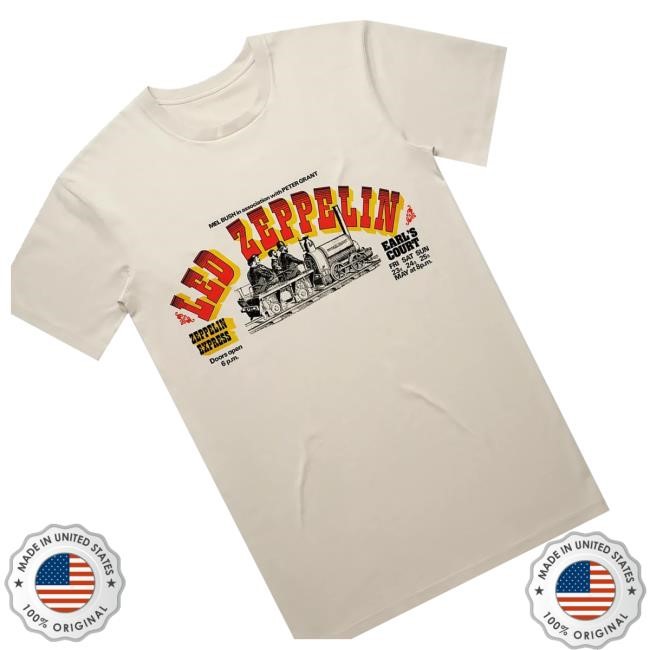 Zeppelin Express Poster T Shirt