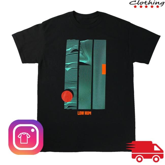 Downright Merch Store Shop Low Hum Pillars Black Hoodie Sweatshirt