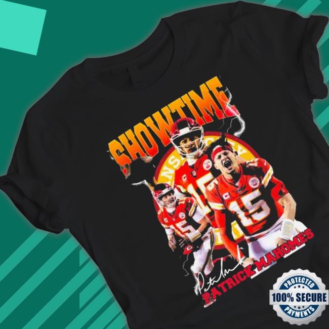 Kansas City Chief Showtimes Patrick Mahomes Shirt