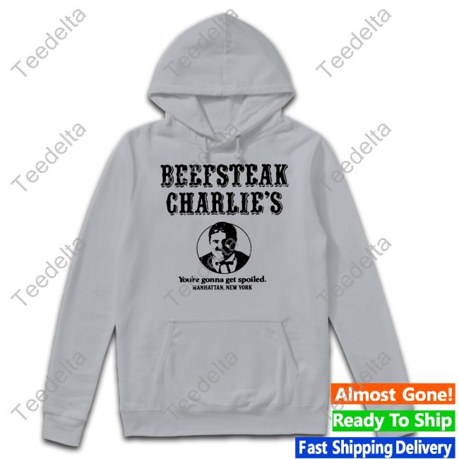 Oldschoolshirts Store Beefsteak Charlie's Tank Top Oldschoolshirts Store Beefsteak Charlie's You're Gonna Get Spoiled Manhattan New York Funny T Shirt