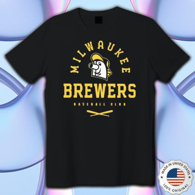 Wisconsin Milwaukee Brewers Baseball Club Hooded Sweatshirt