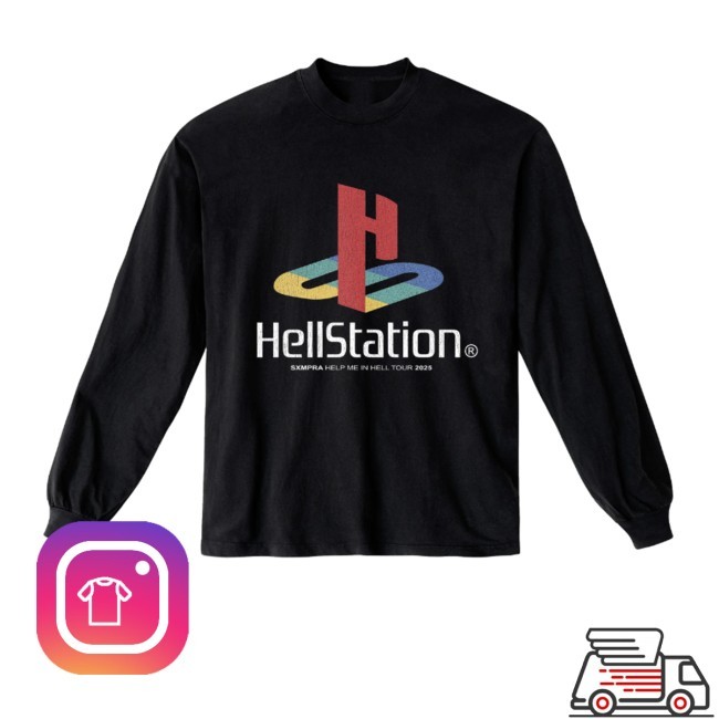 Sxmpra Merch Store Hellstation Tee Shirt