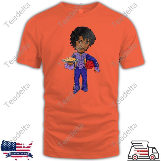 Basketball Pancakes Dave Chappelle Prince T Shirts Corey Price Wearing Basketball Pancakes Dave Chappelle Prince Long Sleeve T Shirt