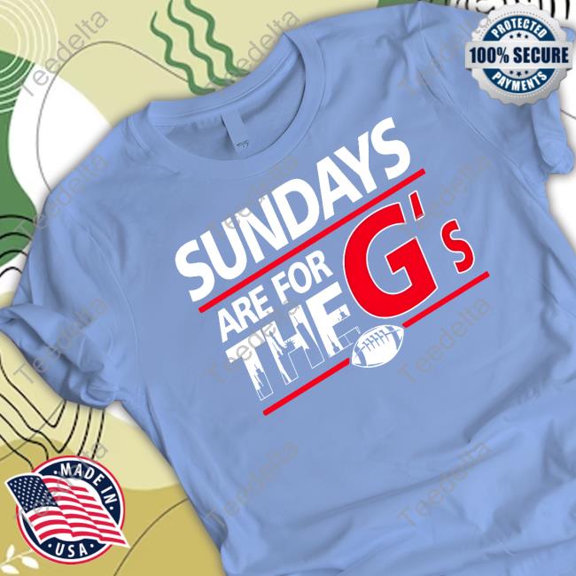 Nikki Gist Sundays Are For The G’S Shirt Nikki Gist Sundays Are For The G’S Tee Shirt