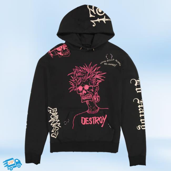 Official Ed Hardy Merch Store Destroy Skele Hood EdHardy Apparel Clothing Shop