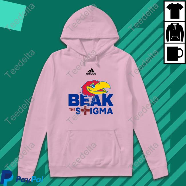 Kansas Jayhawks Beak The Stigma Hoodie