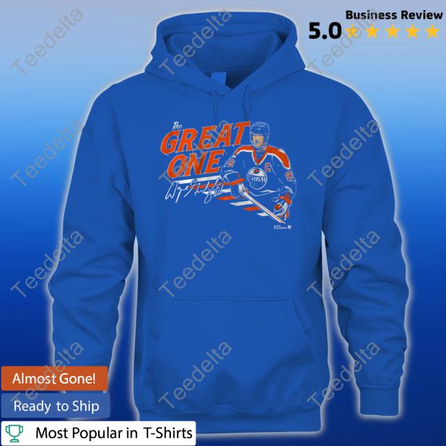 Breakingt Store Wayne Gretzky The Great One T-Shirt