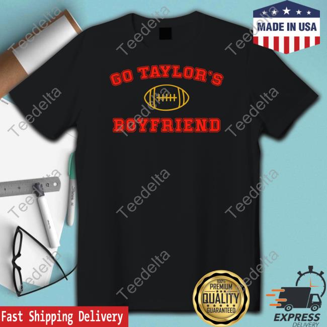 Go Taylor's Boyfriend Football Hooded Sweatshirt
