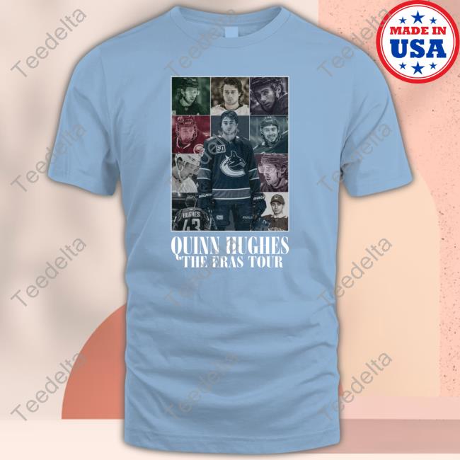 Pipomagic Quinn Hughes The Eras Tour T Shirt Pipomagic Shop Quinn Hughes The Eras Tour Long Sleeve T Shirt