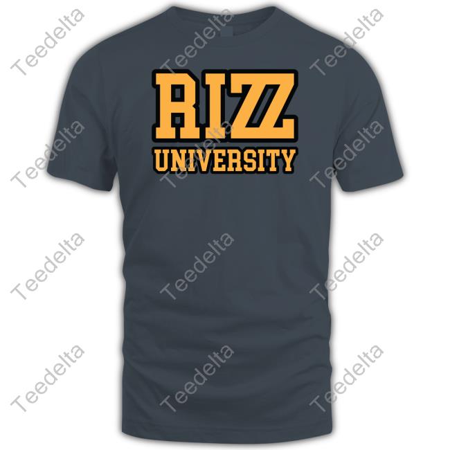 Rizz University T Shirt Johnyonthestreet Merch