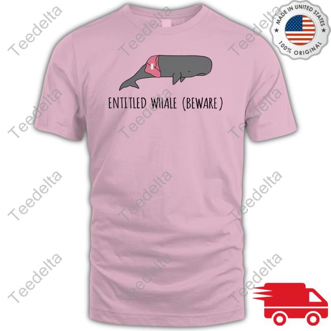 Pearlythingz Entitled Whale Beware Hoodie
