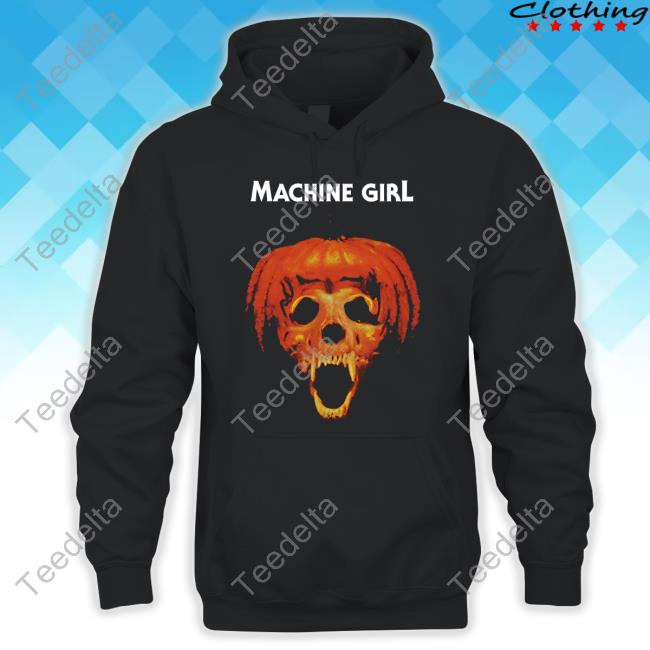 Machine Girl Pumpkin Hooded Sweatshirt
