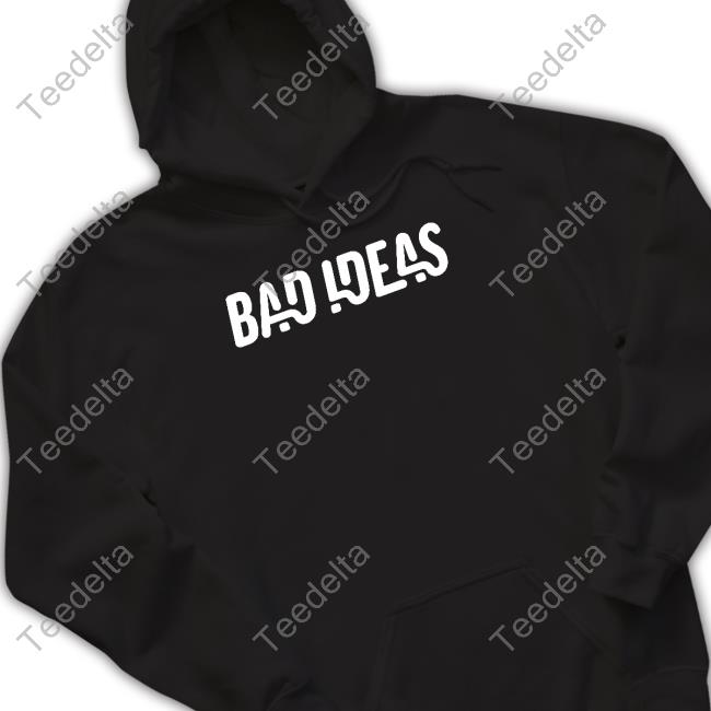 Badideasmerch Bad Ideas Logo Hoodie