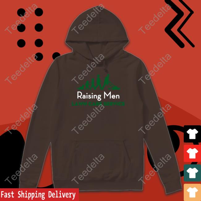 Raising Men Lawn Care Service Christmas Shirt