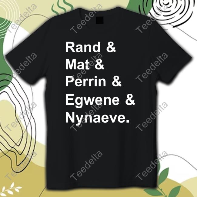 Amyrlinstudy Rand & Mat & Perrin & Egwene & Nynaeve Hoodie