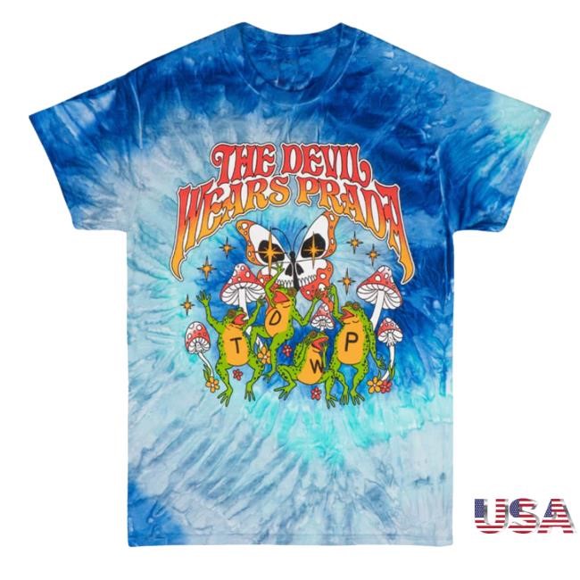 Tdwpband Merch Frog Dye Shirt