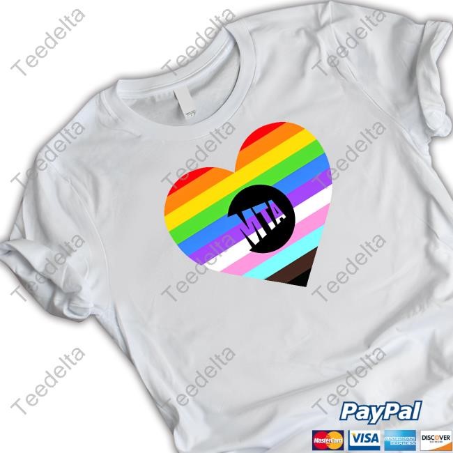 Governor Kathy Hochul Wearing Mta Pride Heart T Shirts