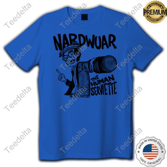 Rap Alert Nardwuar Mic The Human Serviette T-Shirt Rap Alert Nardwuar Mic The Human Serviette Shirt