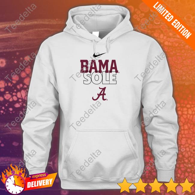 Fanatics Merch Bama Sole Tee Alabama Crimson Tide