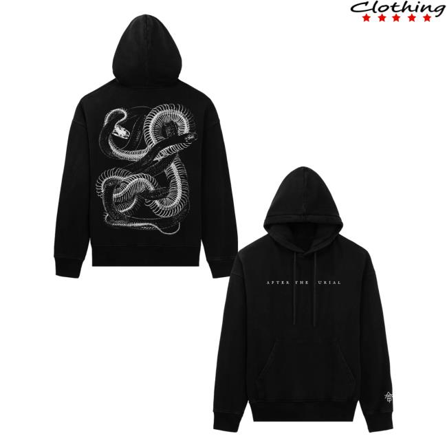 Official After The Burial Merch Serpentine Black Longsleeve
