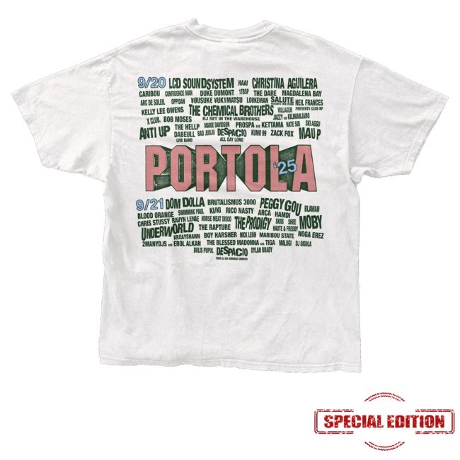 Crush The Rhythm Lineup Shirt Portola Merch