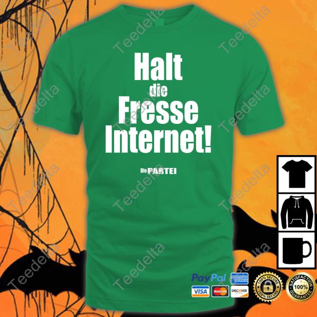 Halt Die Fresse Internet Die Partei Hoodie Sweatshirt