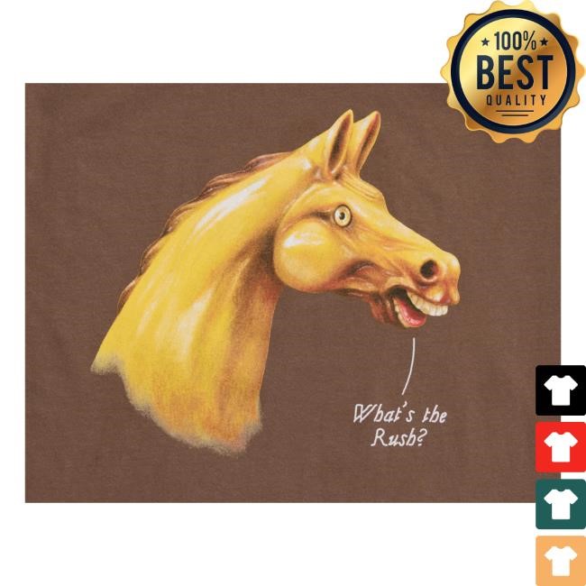A24 Films Shop Store We Live In Time Carousel Horse Tee Shirt