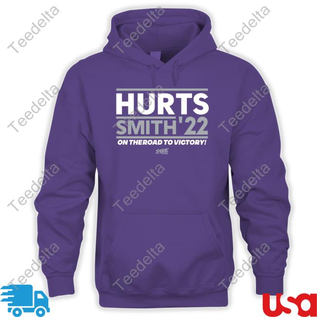 Hurts Smith 22 On The Road To Victory Sweatshirt Hurts Smith 22 On The Road To Victory Tee Shirt