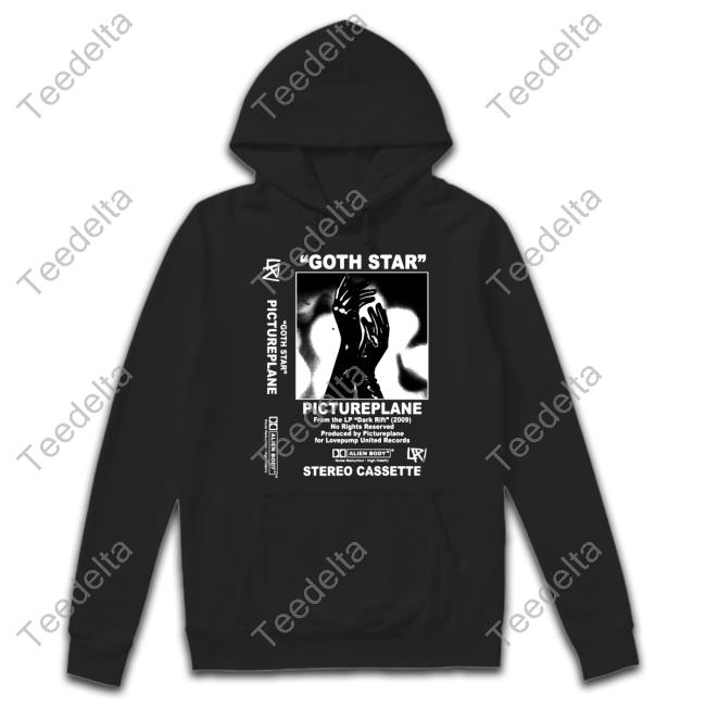 Official Goth Star Pictureplane Stereo Cassette Hooded Sweatshirt
