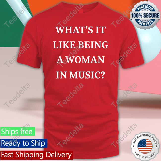 What’S It Like Being A Woman In Music Long Sleeve T Shirt Rebecca Lucy Taylor
