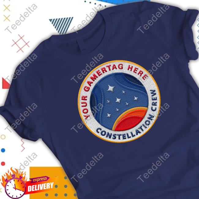 Xbox Your Gamertag Here Constellation Crew Shirts
