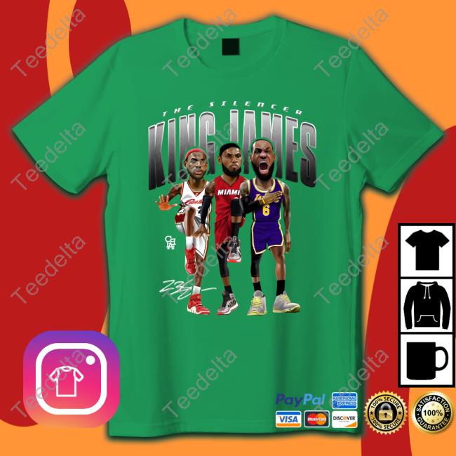 Can’T Beat La Lebron James The Silencer King James Long Sleeve Shirt