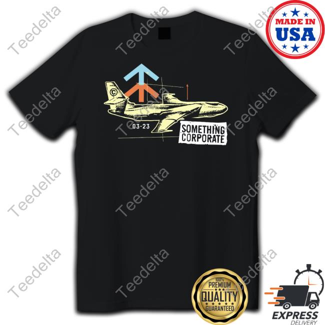 Something Corporate North Airplane Tee
