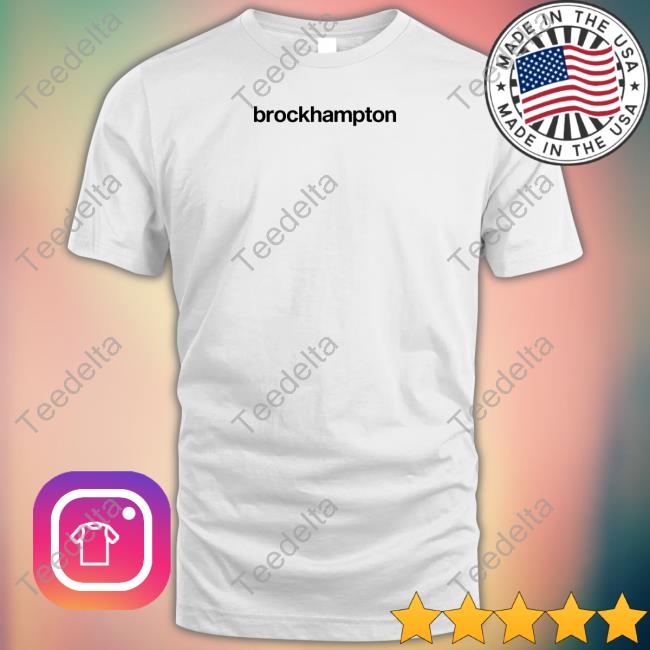 Brckhmptn Shop Brockhampton Bh Portrait Tee