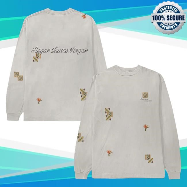 Bad Bunny Official Merch Debi Tirar Mas Fotos Lozas Y Flores Unisex Sweatshirt