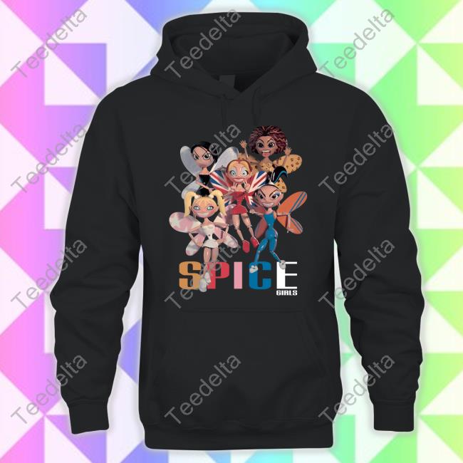 Spice Girls Band Bat-Wing Fairies Shirt Thespicegirls