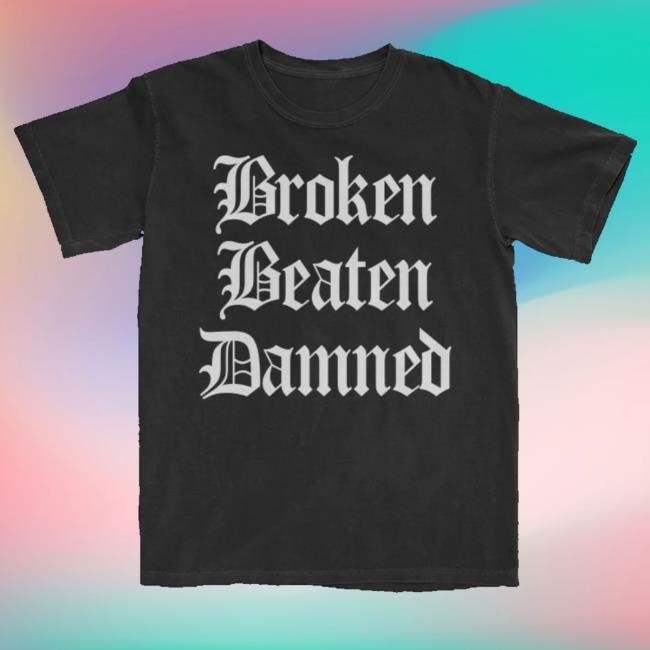 My Chemical Romance Merch Shop Store Broken Beaten Damned T Shirts