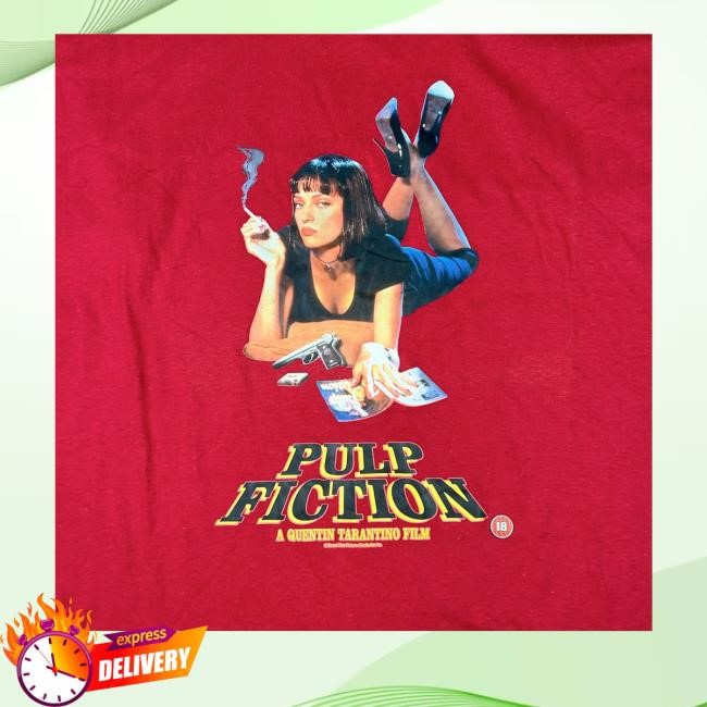 Late 90S Pulp Fiction Long Sleeve Shirt