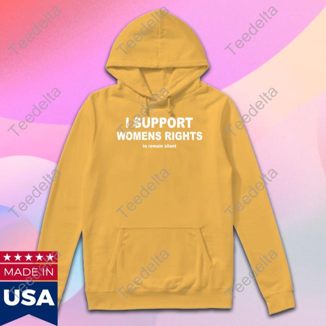 Memeabletees I Support Womens Rights To Remain Silent Shirt