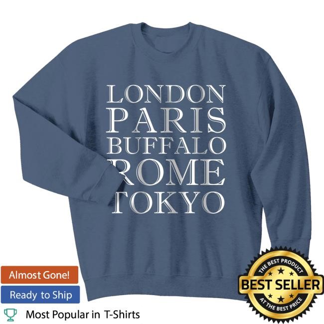 Store716 Great Cities Of The World Funny Shirt