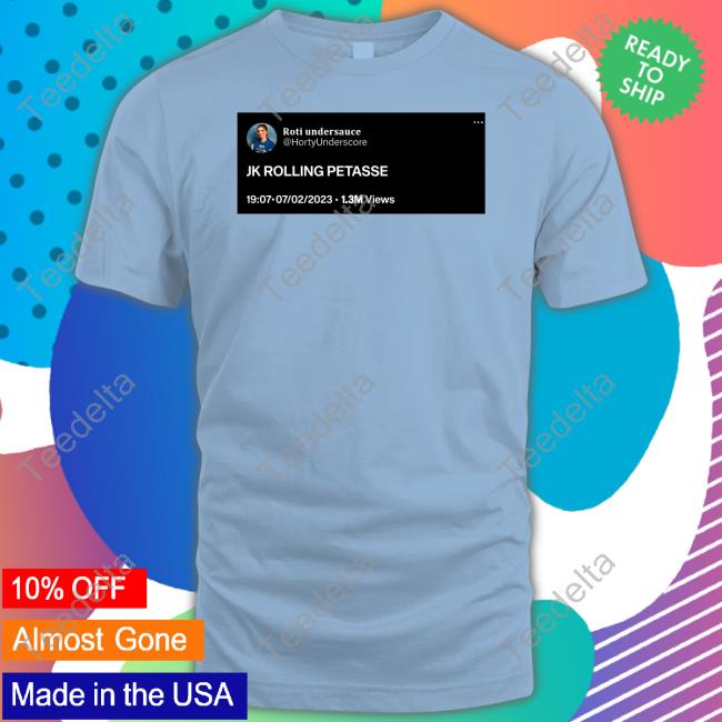 Shakaam Roti Undersauce Jk Rolling Petasse Unisex T Shirt