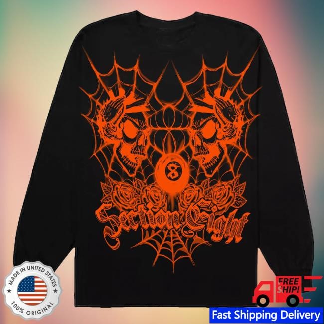 Section8la Merch Store Shop Death Upon Us Crewneck Sweatshirt