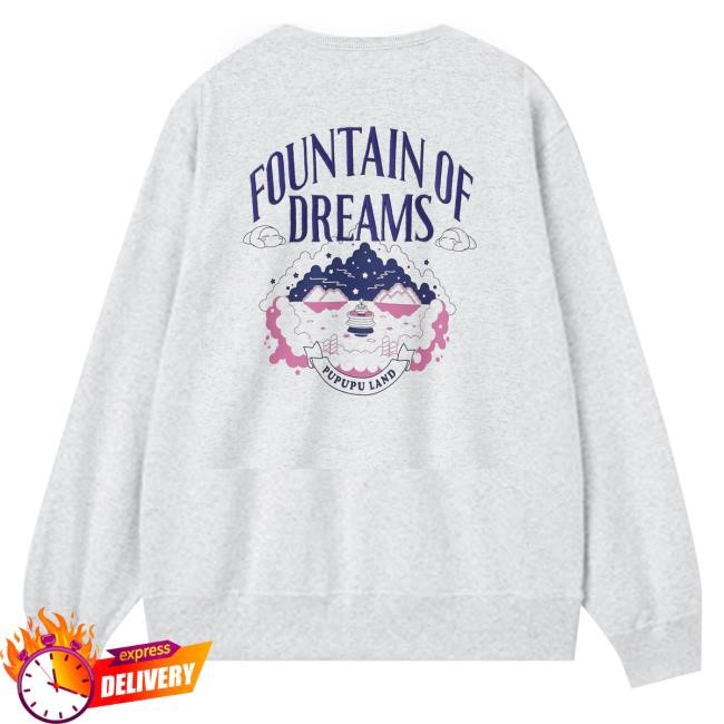 Official Gu Global Merch Kirby Fountain Of Dreams Pupupu Land Unisex Sweatshirt