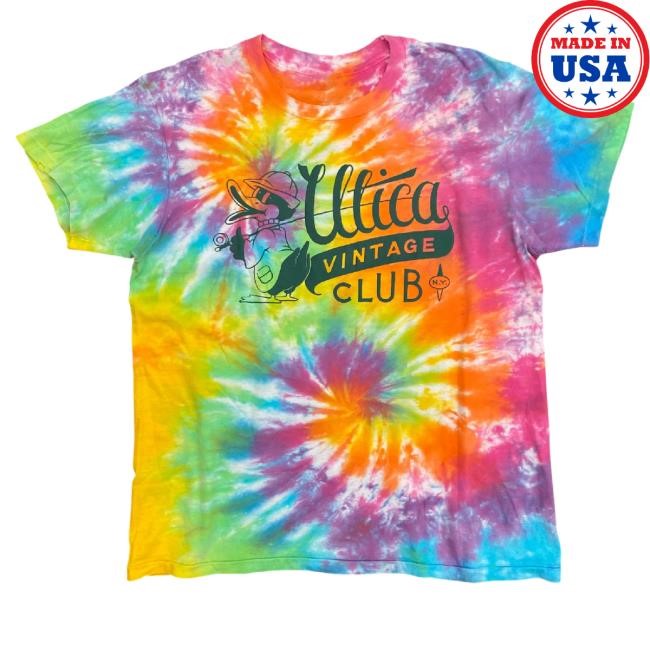 Utica Vintage Club Vintage 70S Tie Dye Tank Top
