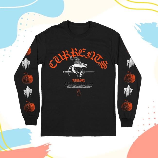 Currents Official Merch Store Currents Halloween Zip Up Hooded Sweatshirt