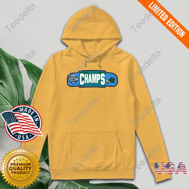 Champions 2023 Green Wave Cotton Bowl Tulane Green Wave Shirt