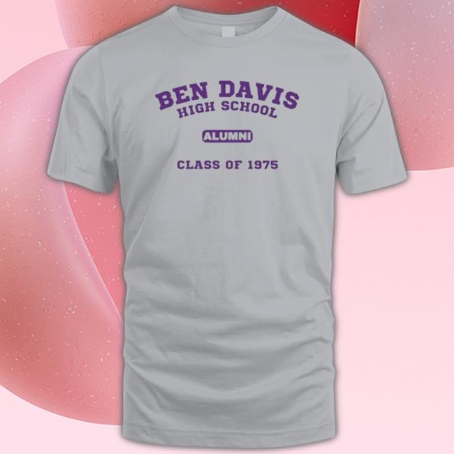 Official Ben Davis High School Alumni Class Of 1975 Shirt