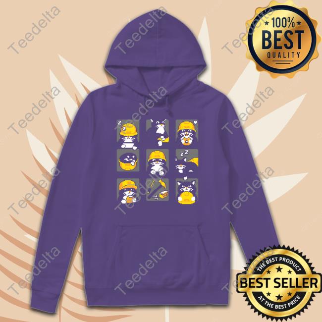 Rawpaw Ink Store Construction Cats By Cats With Jobs Sweatshirt Stray Cat