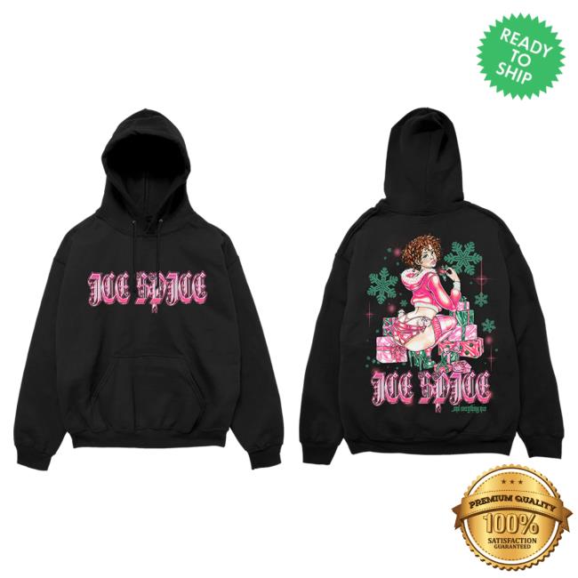 Official Ice Spice Merch Store Holiday Pullover Sweatshirt IceSpice Shop